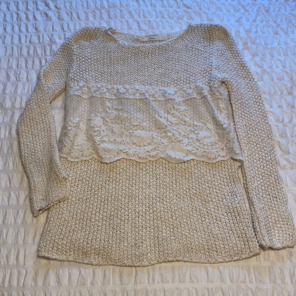 Zara knit sweater NWOT